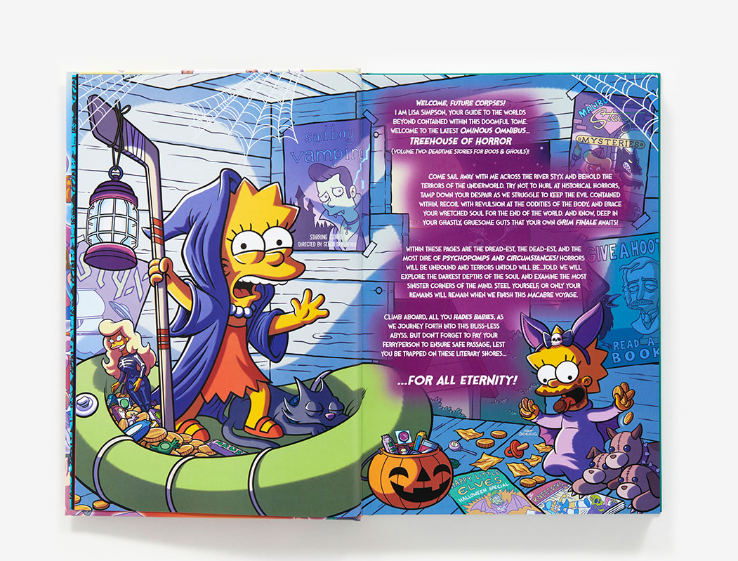 Книга The Simpsons Treehouse Of Horror Ominous комикс купить оригинал с  доставкой в Россию